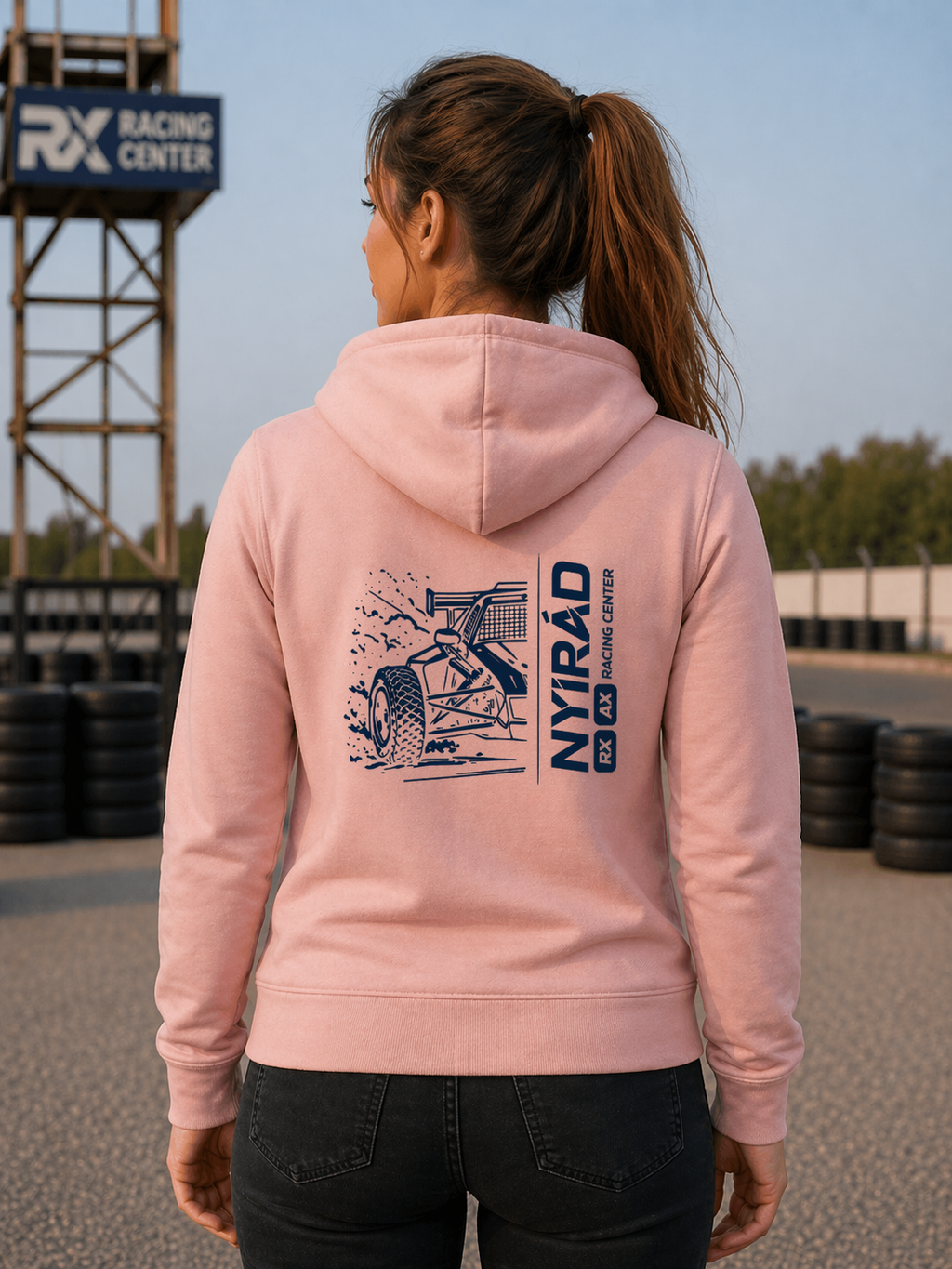 2026 - Autocross cipzáras pulóver