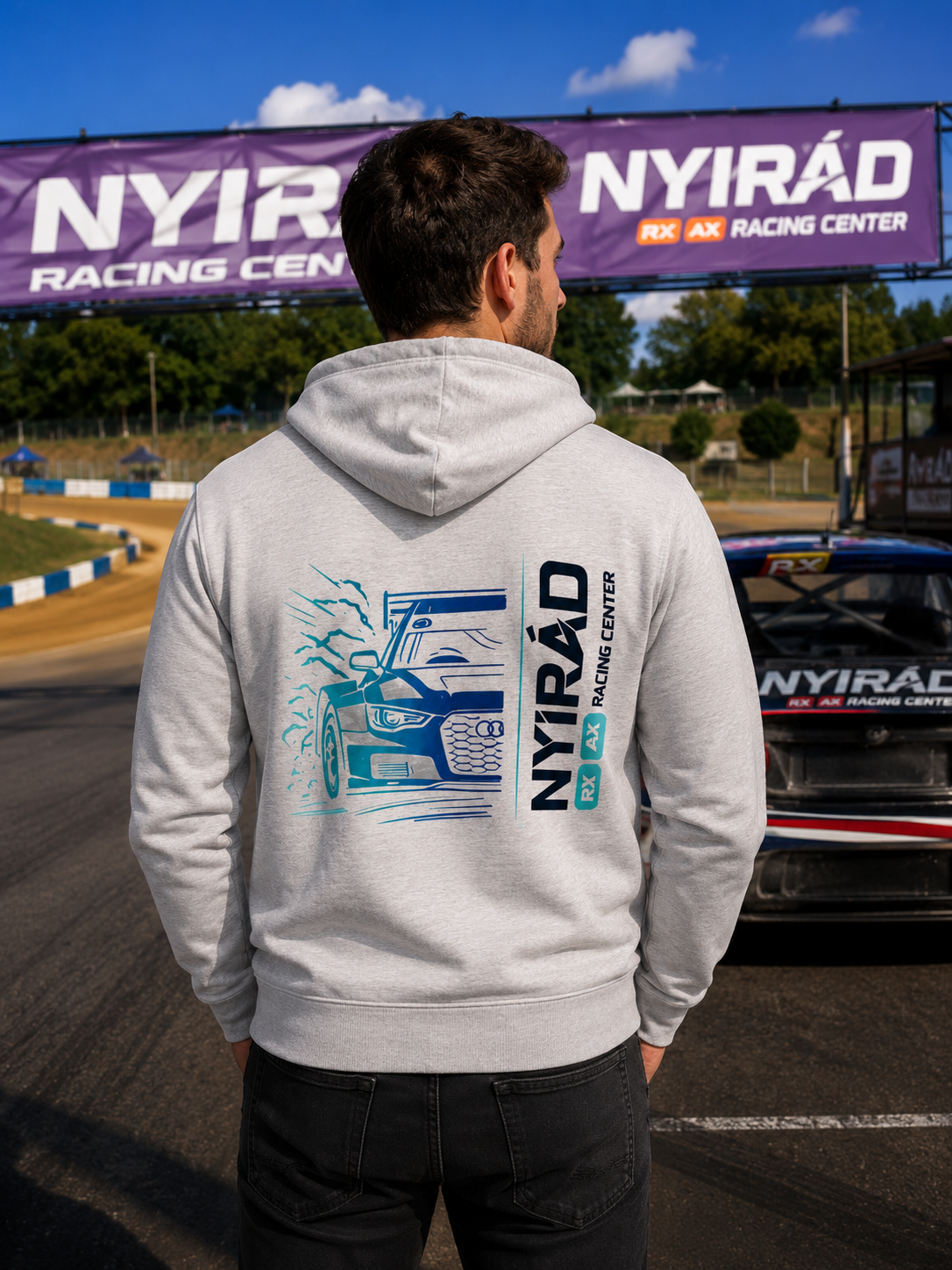 2026 - Rallycross cipzáras pulóver