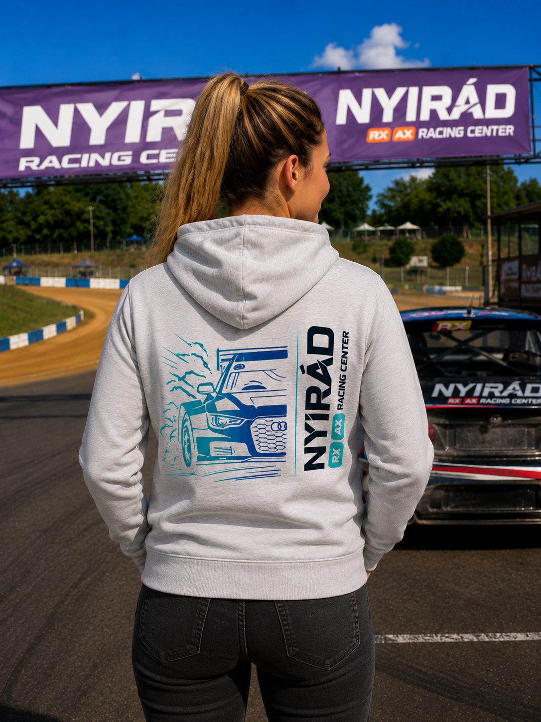2026 - Rallycross cipzáras pulóver