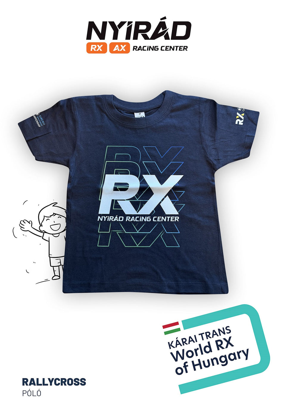 2025 - World RX of Hungary gyermek póló